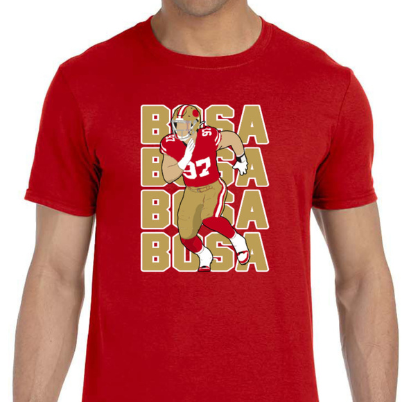 San Francisco 49ers Nick Bosa Shirt - Picture 1 of 1